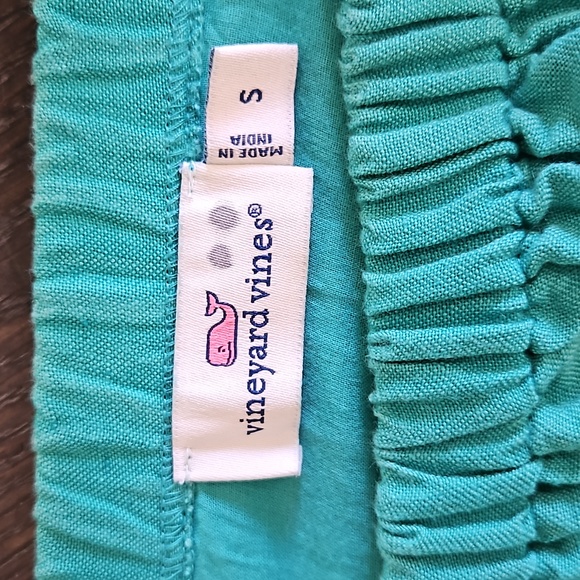 Vineyard Vines Embroidered Linen Shift Dress Small - Picture 8 of 8